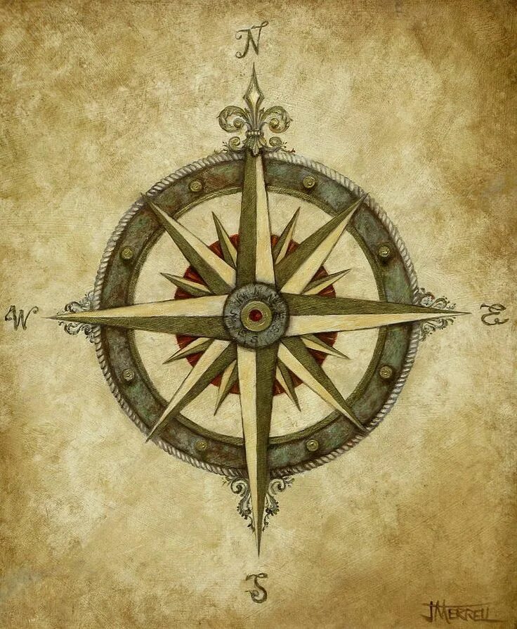 Compass rose