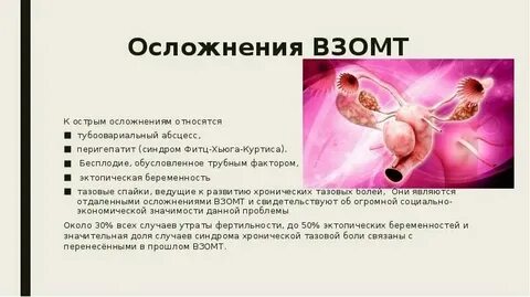 Заболевания органов малого таза диагностика
