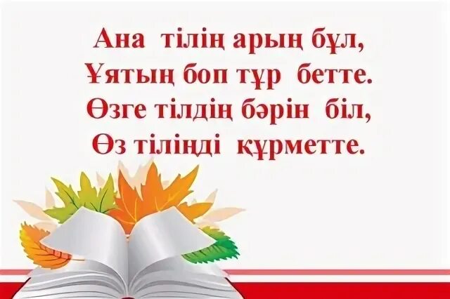 Ана тілі туралы