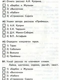 Тест по литературе страна фантазия