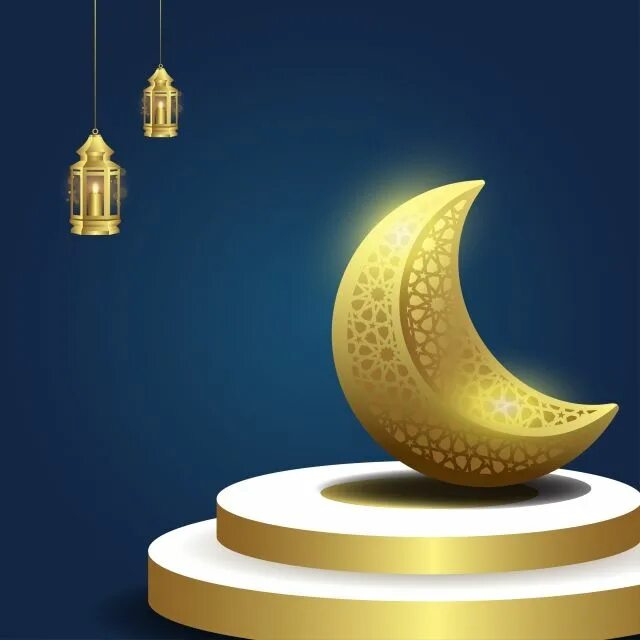 Начало рамадана луна. Рамадан. Полумесяц мусульманский. Полумесяц Рамазан. Луна у мусульман.