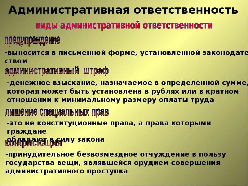 Основные виды административной ответственности. Виды административной ответственности. виды администранийвной ответснтвео. виды административной ответ. адменистративнаяответственность виды.