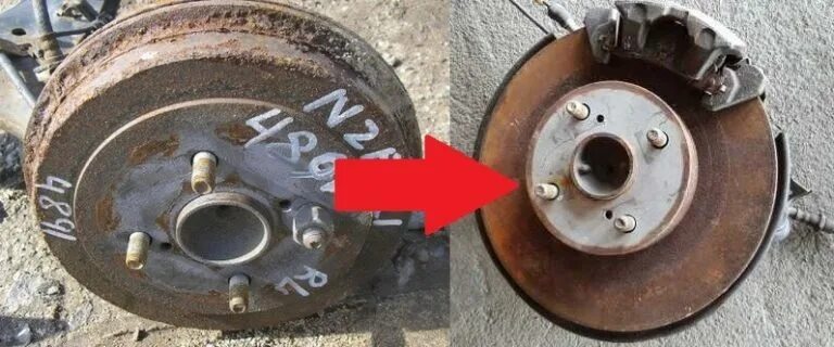 Замена задних колодок - Toyota E130, 1,5 л, 2008 года плановое ТО DRIVE2