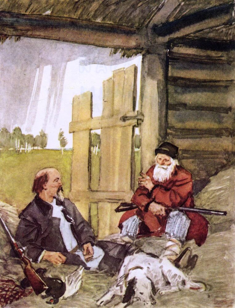 1 каким вы представляете рассказчика. Н.А. Некрасов «дедушка Мазай и зайцы». Главный герой. «Дедушка Мазай и зайцы» н. а. Некрасова (1870).