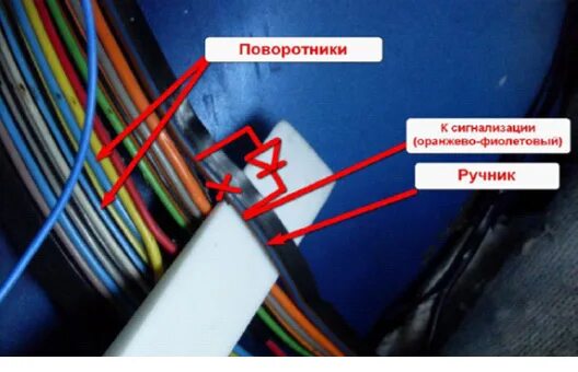 Какой провод для сигнализации. Ваз 2114 провод ручника к сигнализации. провод ручника для подключения сигнализации ваз 2112. провод ручника ваз 2115. провод ручника ваз 2112.