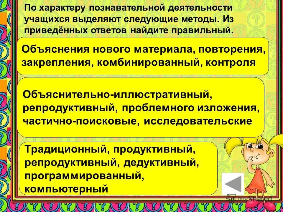 классификация методов по характеру познавательной деятельности. классификация по характеру познавательной деятельности. методы по характеру познавательной деятельности. классификация по типу познавательной деятельности. методы обучения и характер познавательной деятельности.