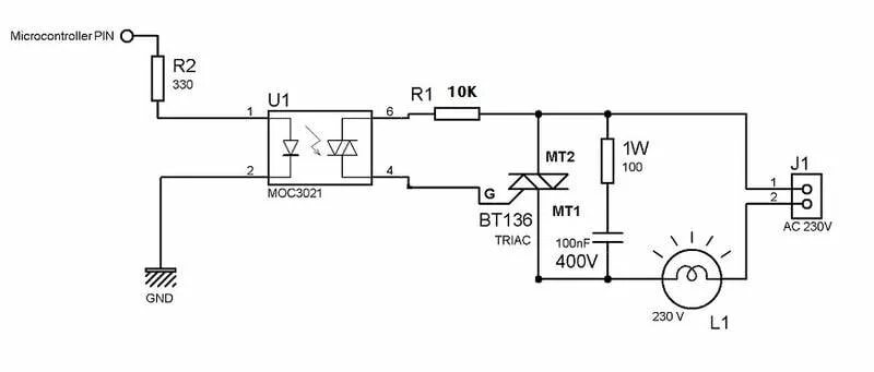 peni inç Boş çöp triac circuits for ac switching uygunluk Sıcak çöplük