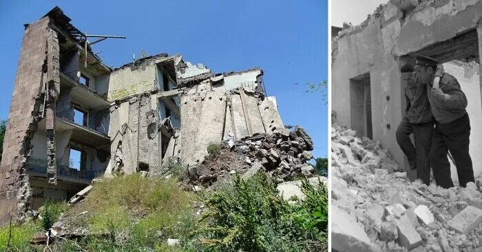 Во время землетрясения в 1927 году. Землетрясение в Крыму в 1927. Армения 1988г землетрясение. Землетрясение в Ереване 1988.