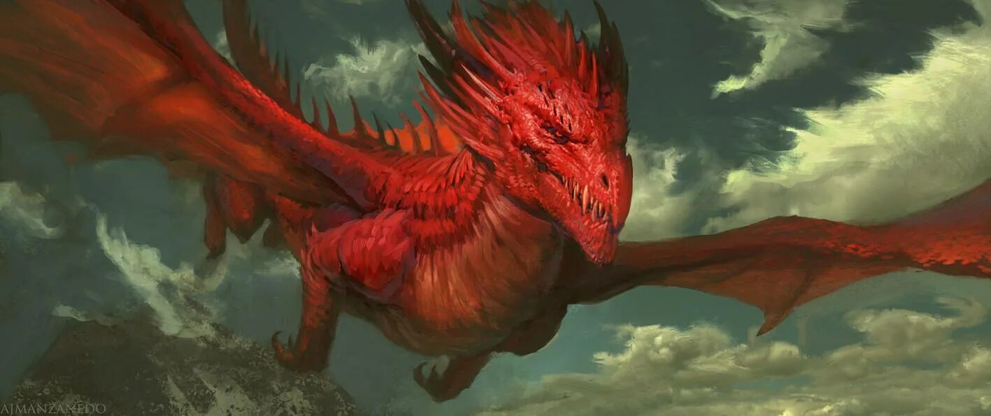 Чудище дракон. Красный дракон днд. Красный дракон 1986. Antonio j manzanedo драконы. Красный дракон dragon.