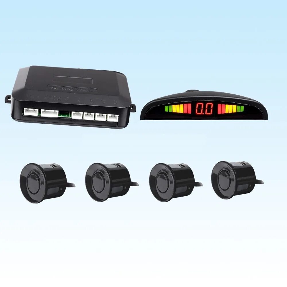 Parking sensor control. Парктроники паркинг сенсор 4 датчика. assistant parking sensor с экраном. парктроник с led дисплеем, звуковой сигнал + 8 датчиков, красные. парктроник 4runner.