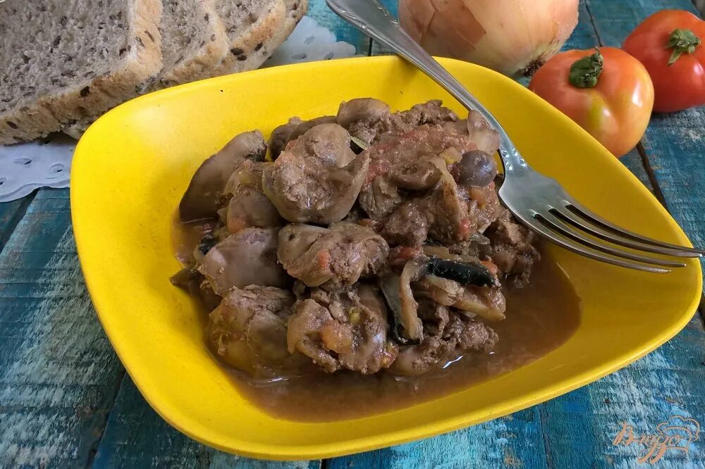 Блюда из печени пп