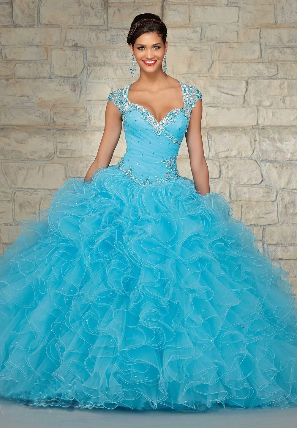 Куплю платье бу. Quinceanera Dress mq3023. Пышные платья. Бальные платья. Голубое пышное платье.