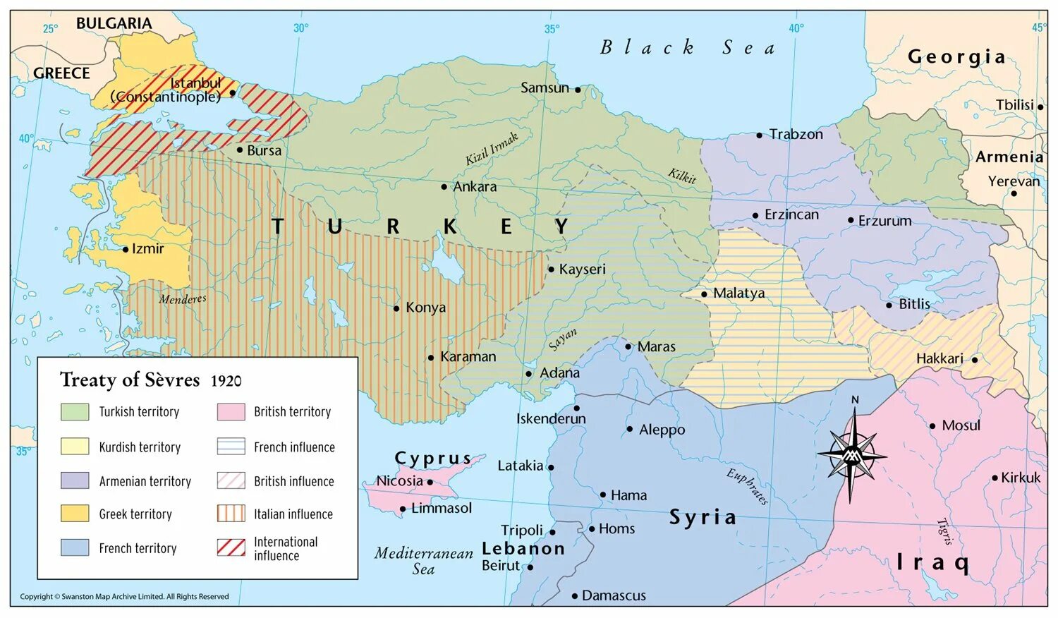 Севрский договор с Турцией 1920. Турция по Севрскому договору. Севрский Мирный договор карта. Севрский Мирный договор с Турцией. Турция после 1