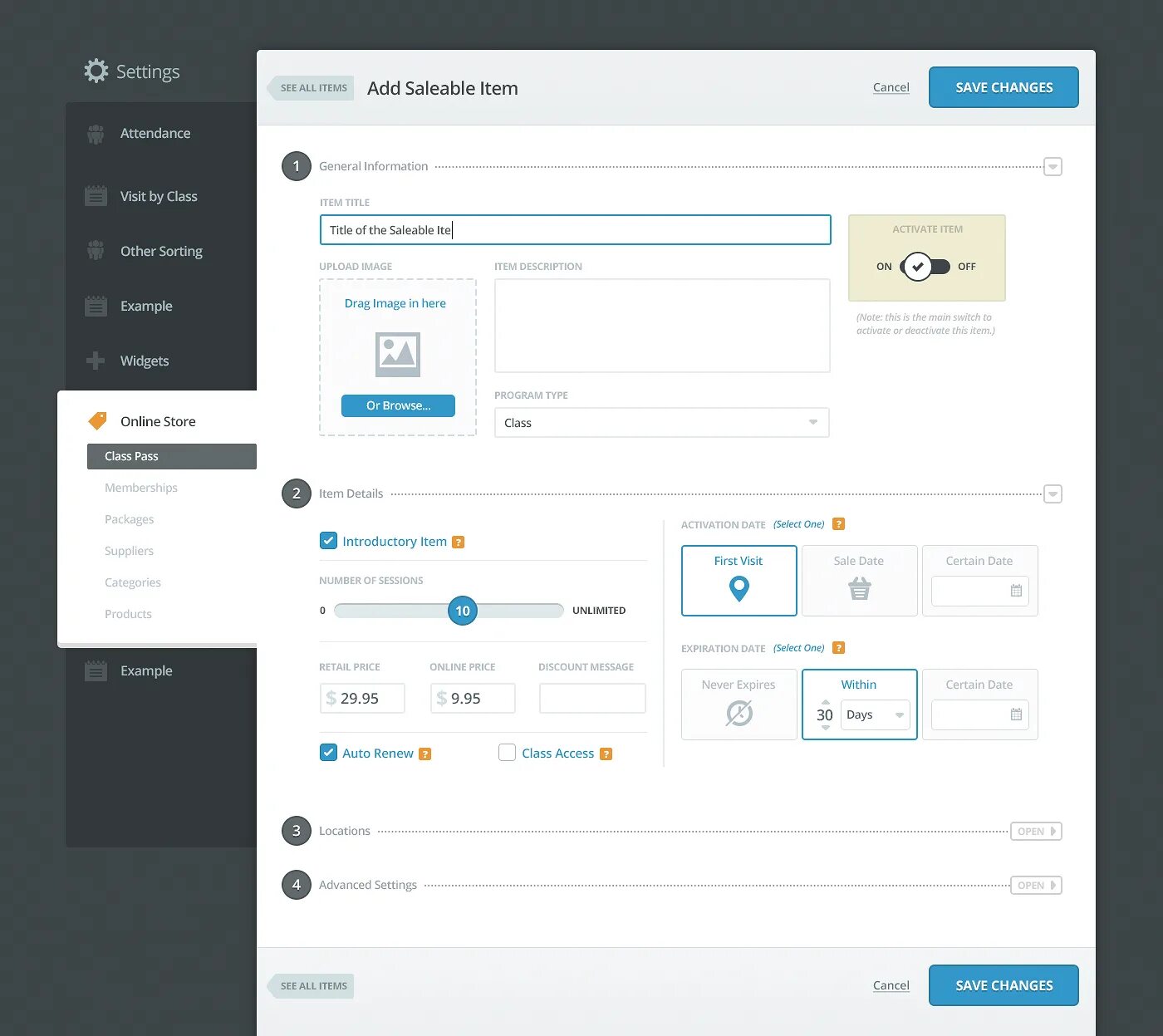Main ui filter
