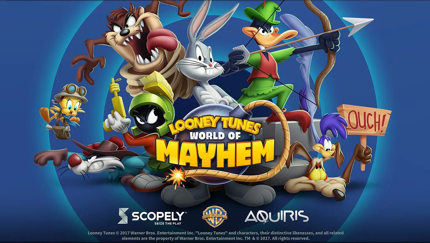 Looney tunes андроид. Ворнер БРОС Багз Банни. Луни Тюнз персонажи. Луни Тюнз игра. Looney Tunes World of Mayhem.
