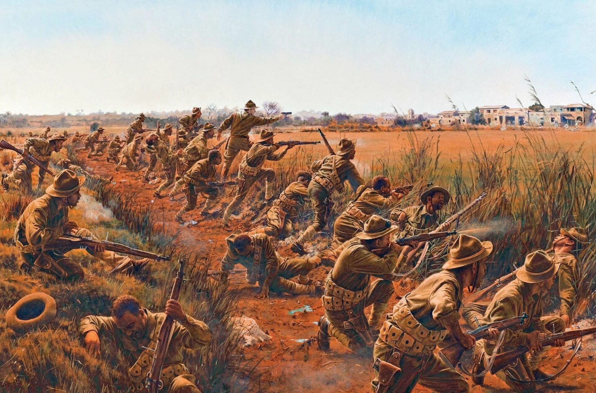 Штыковая атака вторая мировая. Картина штыковая атака первой мировой войны.