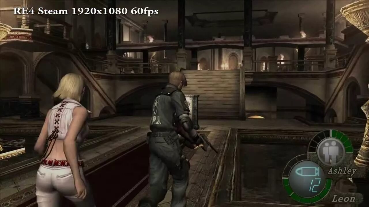 Резидент купить стим. Re4 RPD. Re4 Water Room. Resident Evil Ultimate HD Edition. Re 4 Ultimate HD Edition Leon.