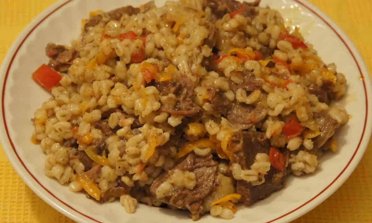 Полба с мясом в мультиварке - рецепт с фото на Повар.ру