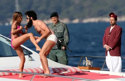 Elisabetta Canalis Bikini Candids Yacht Cannes Film Festival.