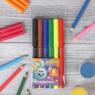 Цветной фломастер 6
