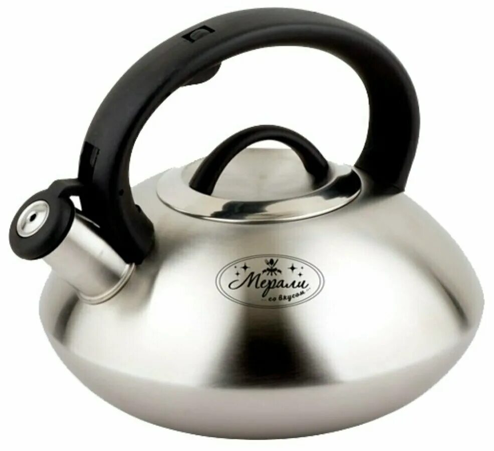 чайник mayer&boch, 3. чайник со свистком из нерж стали. 5 л, из нерж стали со свистком, зеркальная полировка. 2 л. 5.