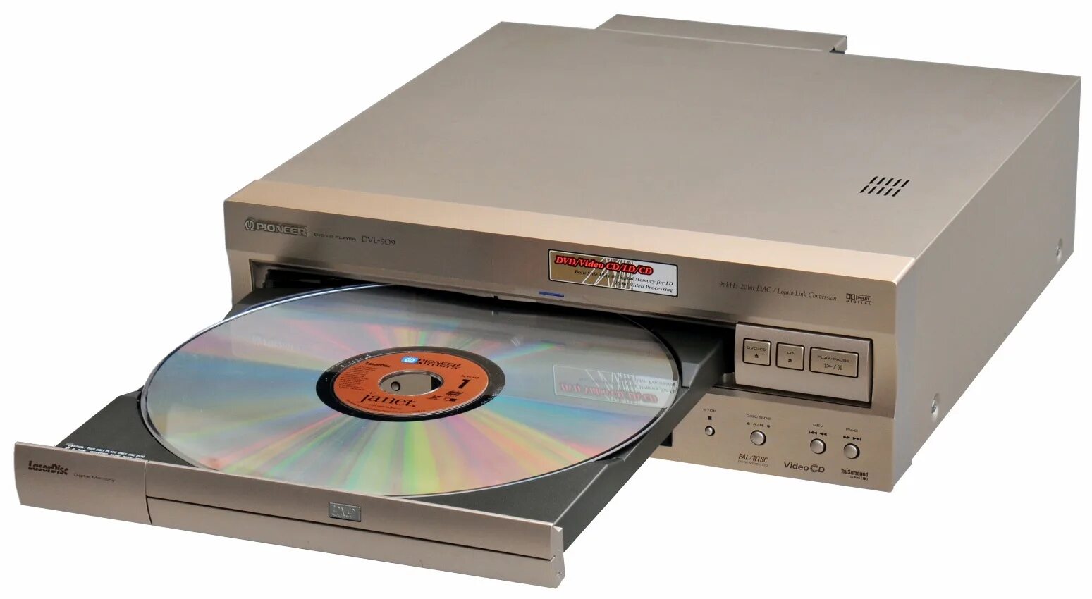 Pioneer DVL-909. Pioneer DVL-919. Pioneer Laserdisc. Pioneer DVL 700.