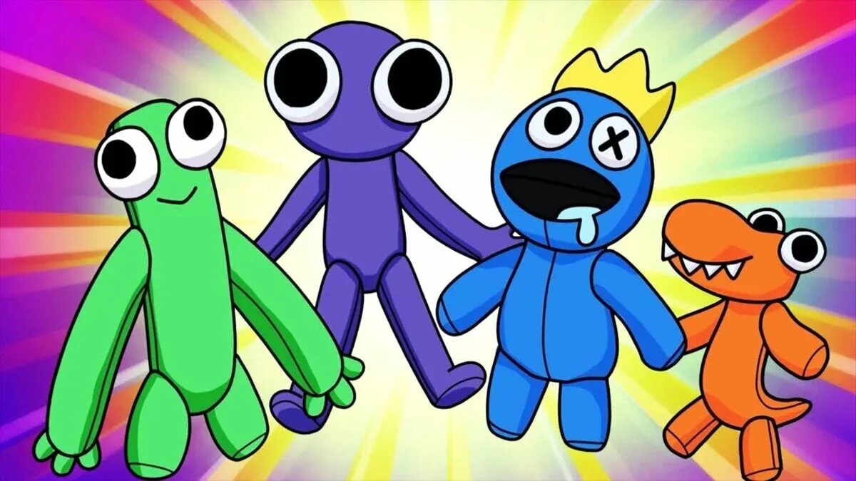 Радужные друзья загрузить. Блю радужные друзья. rainbow friends original.
