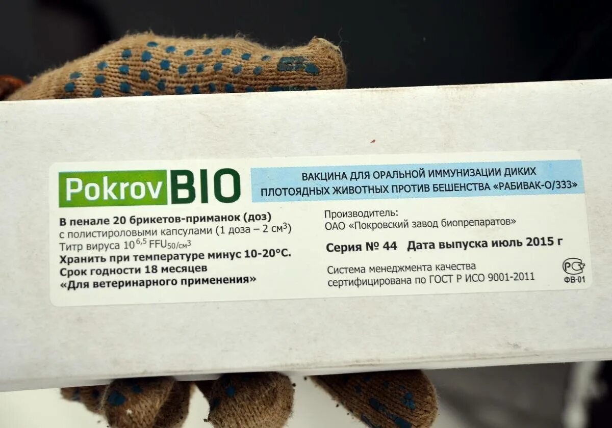 Вакцина от бешенства москва. Оральная вакцина против бешенства. Рабивак о/333. Вакцина для диких животных. Вакцина против бешенства для диких животных.