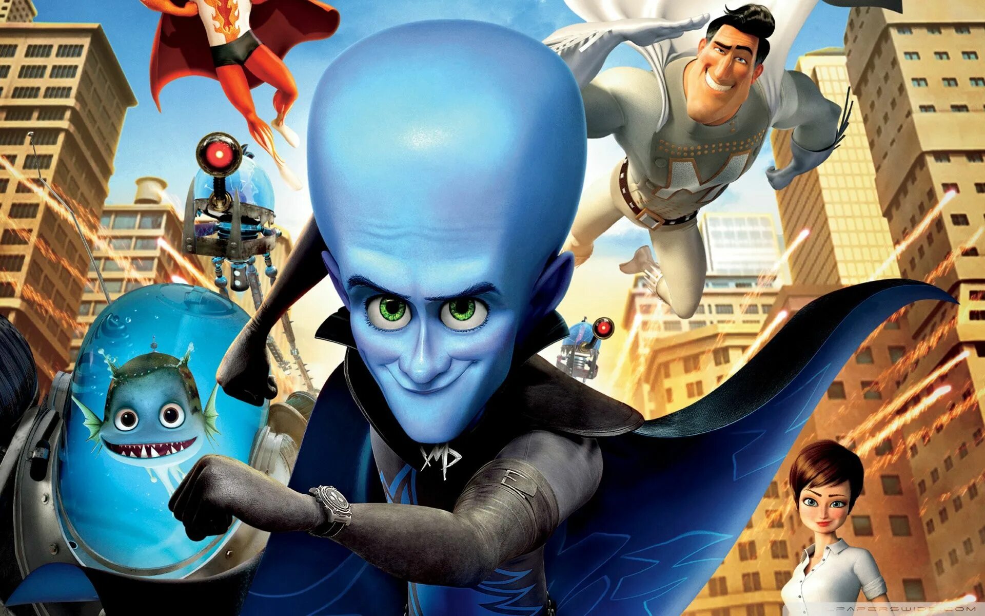 Мегамозг Megamind 2010. Герои мультика Мегамозг. Дримворкс Мегамозг. Animasyon filmleri