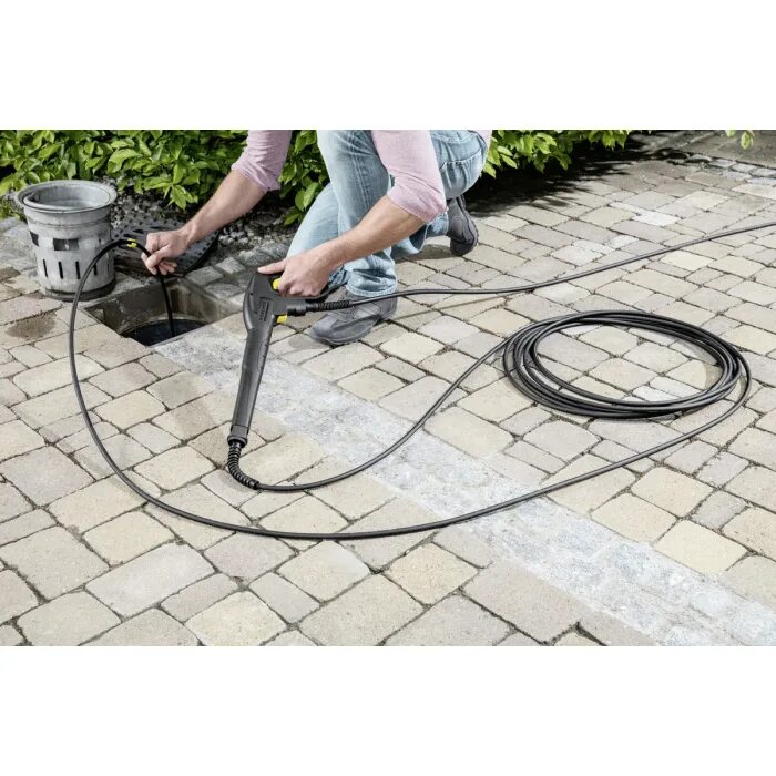 637-729. Комплект для промывки труб 15 м karcher (2. Karcher 2. Шланг для прочистки канализационных труб 15 м karcher 2. 637-729.
