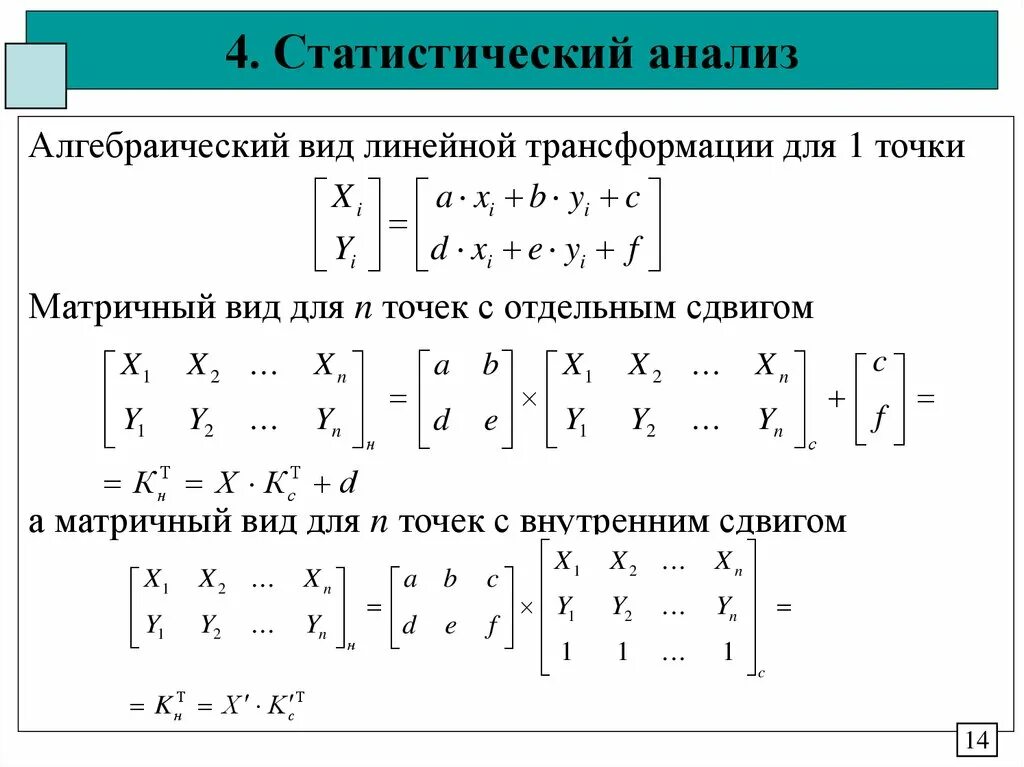 Алгебраический анализ