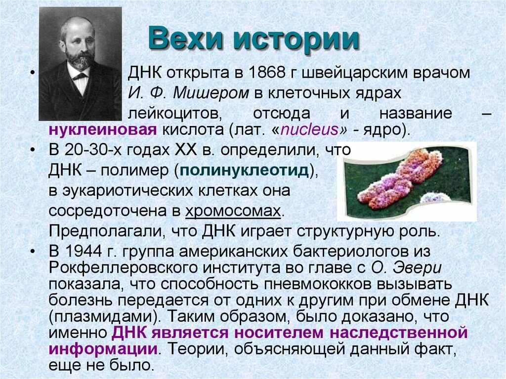 ДНК была открыта в 1868. ДНК для презентации. Ученые открывшие ДНК. Материальный носитель наследственной