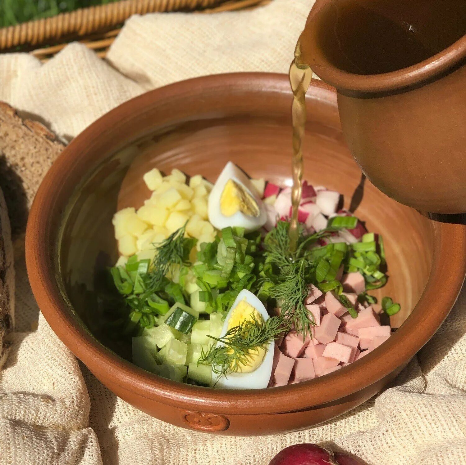 Как сделать вкусную окрошку