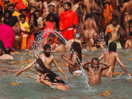 The Kumbh Mela (Grand Pitcher) festival is a massive religious festival in ...