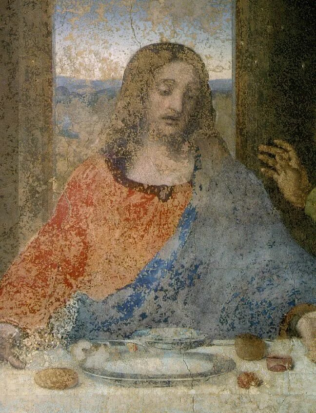 Леонардо да винчи христос. Картина Иисуса Христа да Винчи. Леонардо да Винчи Тайная вечеря 1495. Иисус картина Леонардо.