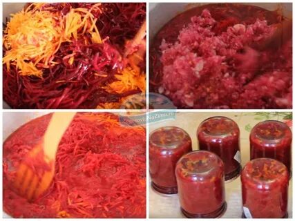 Борщевая заправка с капустой и перцем