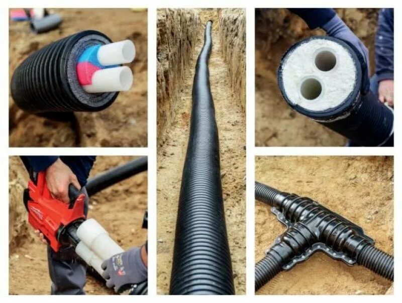 Труба упонор для теплотрассы. Прокладка кабеля в стальных трубах. Утеплитель для пнд трубы 32. Теплотрасса упонор. Thermo twin 6 бар uponor ecoflex.