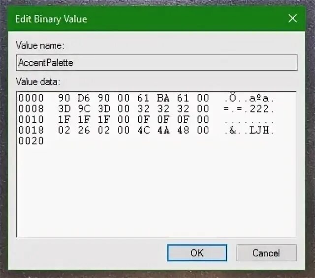 Binary editor. Binary editor