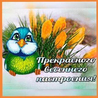 Всегда весеннего настроения и