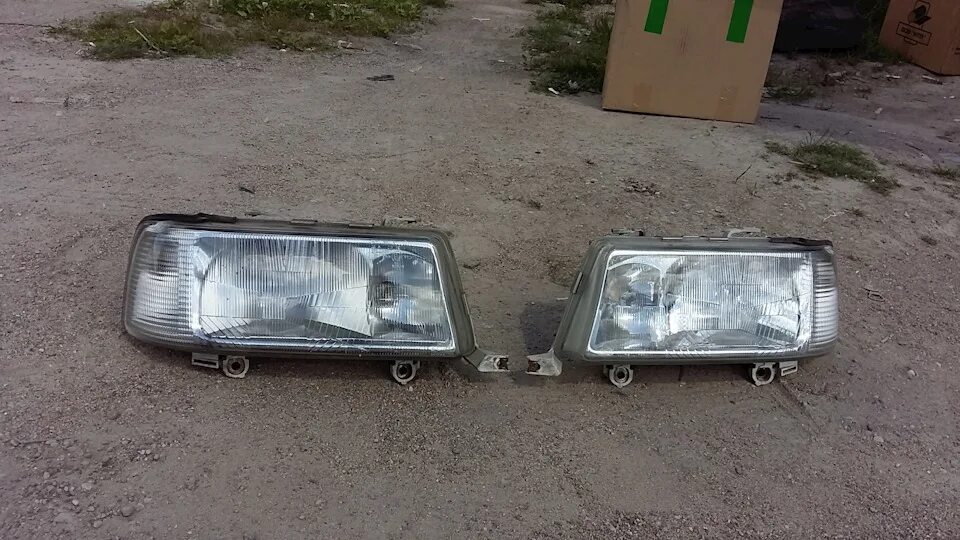 Как разобрать фару ауди 80 б4 "Восстановление" отражателя фары Audi 80 (B3), 1,8 л, 1987 года своими руками