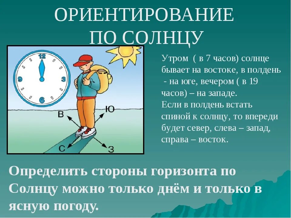 Ориентироваться в первую очередь