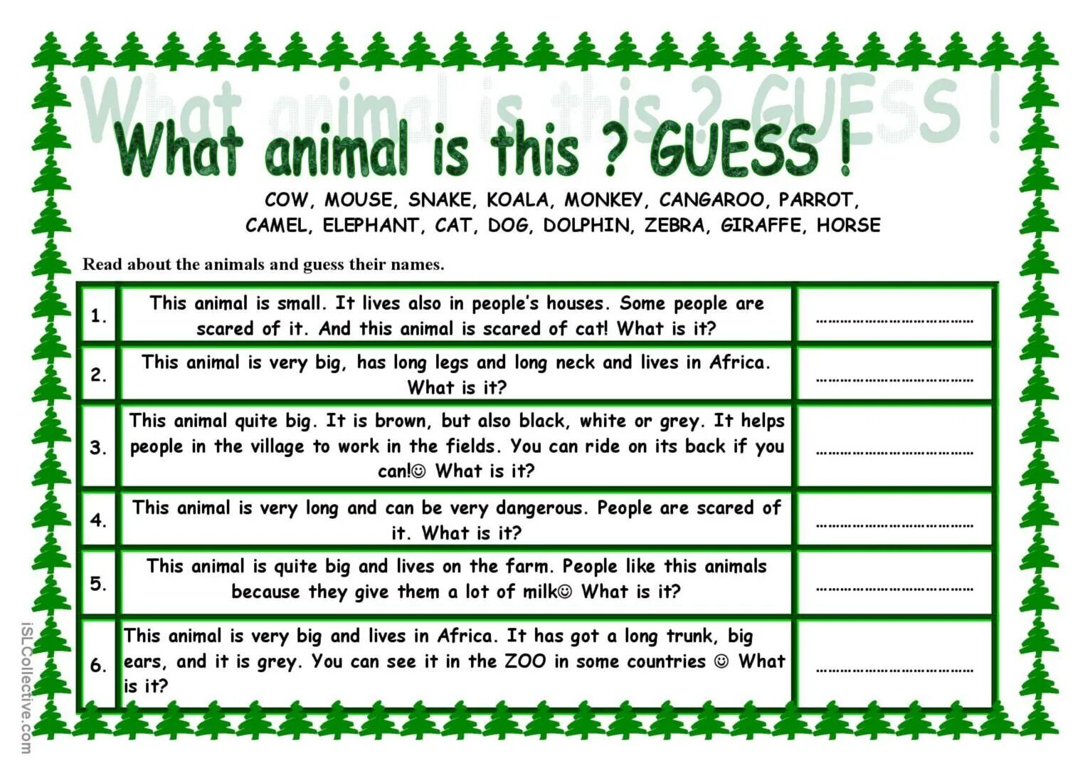 Read and guess what it is. Guess the animal game. guess the animal for kids. guess what game. guess what animal.