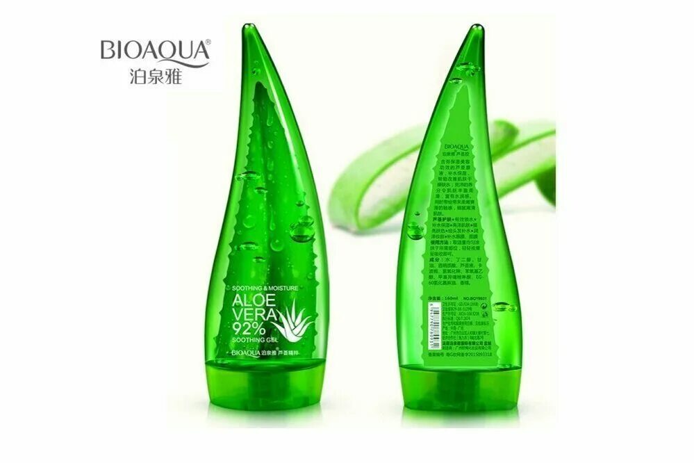 Bioaqua aloe. Универсальный увлажняющий гель Aloe Vera Soothing Gel 260ml.