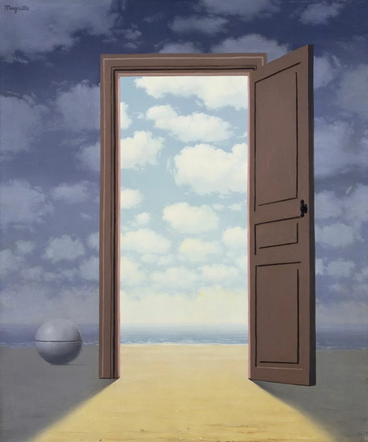 Картина двери открыты. Рене Магритт. Сюрреализм Рене Магритт. Рене Магритт картина с дверью. Рене Магритт гостиная Бога.