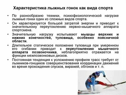 Лыжные гонки физические качества