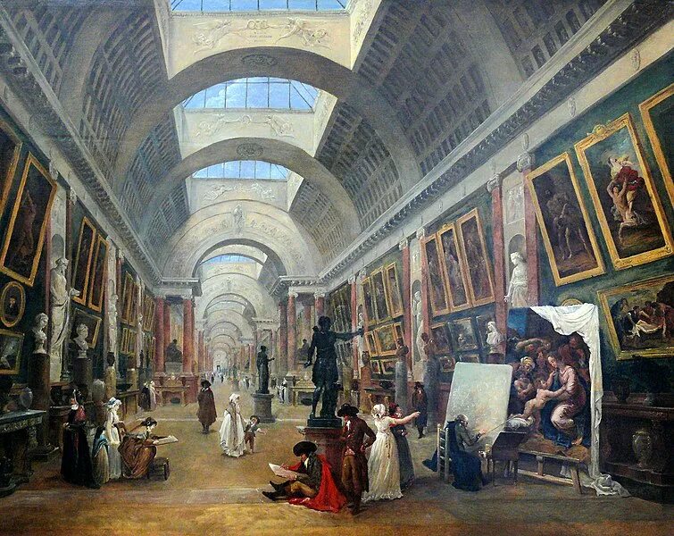 Юбер робер (hubert robert, 1733-1808). Западное европейское искусство. Западное европейское искусство. Каналетто (бернардо беллотто). Робер, юбер картины лувр 1733-1808.