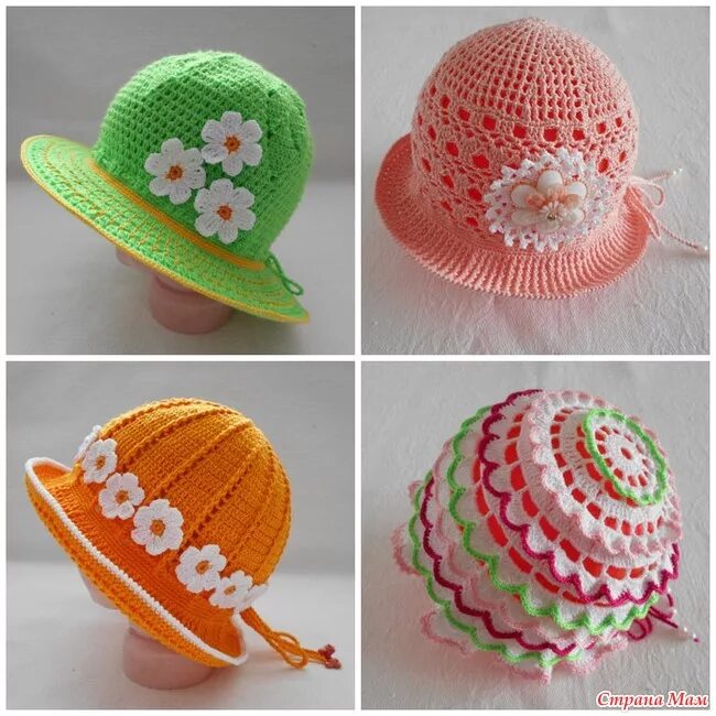 Вязаная панамка для девочки. Летняя шляпка крючком для девочки. Вязаная шляпка для девочки. Шляпка для девочки крючком. Шляпка для девочки крючком.