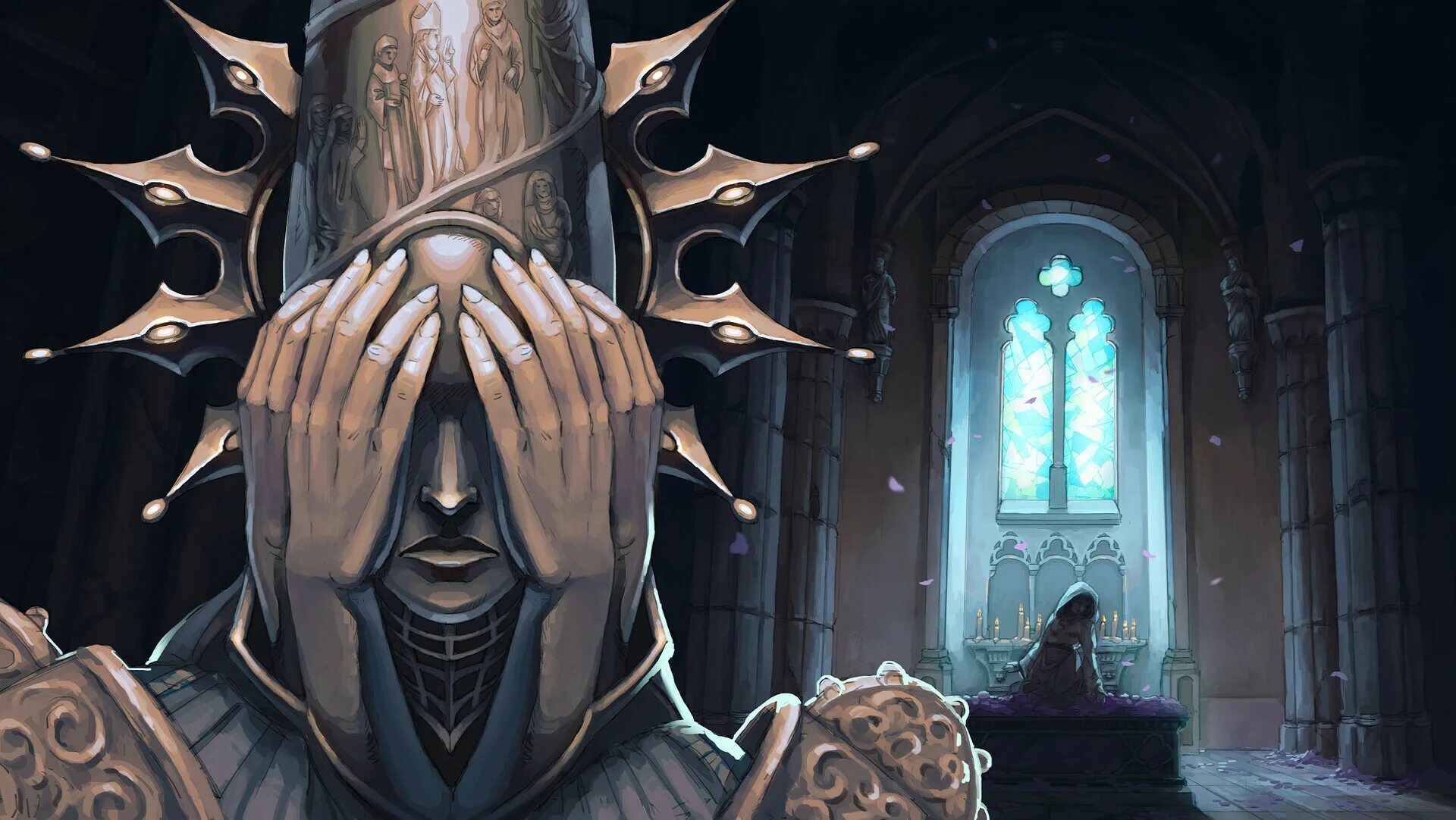 Blasphemous 2 боссы. Blasphemous финальный босс. Blasphemous 2 боссы. Blasphemous обои. Blasphemous the stir of dawn.