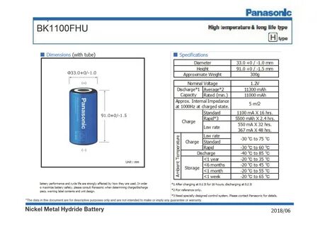 High temperature batteries