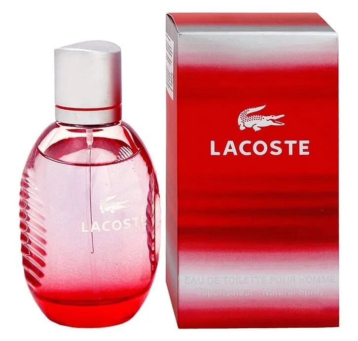 Лакост красный мужской. Lacoste Red m EDT 75 ml. Lacoste Red men 75ml. Lacoste Red мужской 75 мл. Lacoste Style in Play EDT, 125 ml.